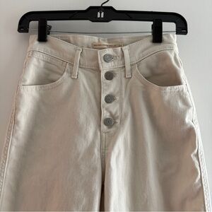 Levi's Mile High Wide Leg Crop Jeans 24